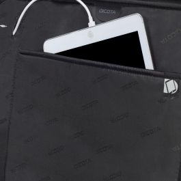Dicota SELECT Mochila Eco para Portátil 17.3" Unisex Negro Resistente al Agua con Compartimento para Tablet