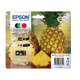 EPSON Cartucho 4 colores Multipack 604XL Negro/604 CMY XP-2200, WF-2910DWF Piña Precio: 66.50000038. SKU: S8405337