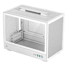 Deepcool Caja Ordenador Gaming Mini-ITX CH160, Blanco, Compatible con Tarjetas Gráficas hasta 30.5 cm, Panel de Vidrio Templado Deepcool Caja Ordenador Gaming Mini-ITX CH160, Blanco, Compatible con Tarjetas Gráficas hasta 30.5 cm, Panel de Vidrio Templado