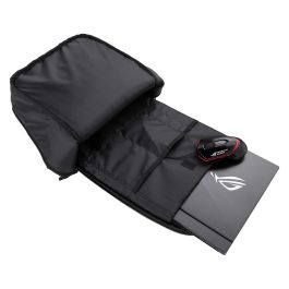 ASUS BP1501G ROG Mochila para portátil hasta 17" Negra y Gris con Edición Holográfica