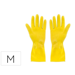 Blanca Guantes de Latex Satinados con Relieve Antideslizante sin Polvo Talla Mediana Pack 2 Unidades para Hostelería y Manipulación de Alimentos 305x4x110 mm Precio: 1.68999974. SKU: B1GM8KYFCS