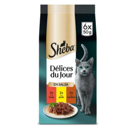 Sheba Delices Du Jour Carnés Comida Húmeda para Gatos, Paquete de 12 Latas de 50 g Precio: 27.9974959. SKU: B17BX7BE96