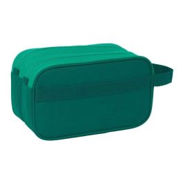 Safta Neceser Adaptable a Carro Real Betis Balompié con 2 Cremalleras, 26x15x12.5 cm