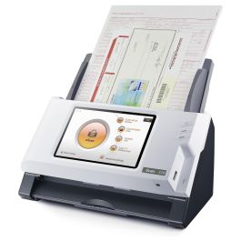 Plustek Escaner A280 Essential, Resolucion 600x600 DPI, Escaneado Duplex, Color, Velocidad 20 seg/pagina, ADF