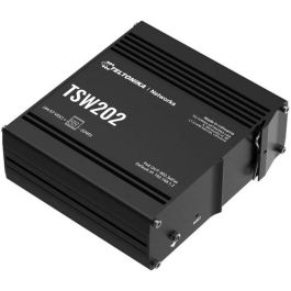 Teltonika Networks TSW202 MANAGED SWITCH 8 x port PoE+ switch with 2 x SFP ports for fibre optic communication Teltonika Networks TSW202 MANAGED SWITCH 8 x port PoE+ switch with 2 x SFP ports for fibre optic communication