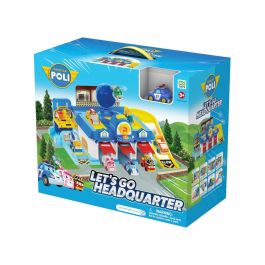 Silverlit AAATF85206 Playset HQ Garaje para minivehículos, incluye 1 vehículo, a partir de 3 años