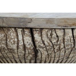 Mesita Auxiliar Item Home DKD Home Decor Natural 45 x 43 x 45 cm