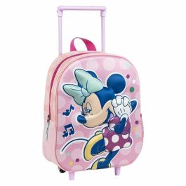 Mochila infantil trolley 3D minnie 25.0 x 31.0 x 10.0 cm Mochila infantil trolley 3D minnie 25.0 x 31.0 x 10.0 cm