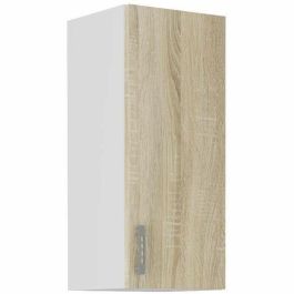 Armario alto SARA - 1 puerta - Decoración roble Sonoma - L30xP31xH71,5 cm - Hecho en Polonia