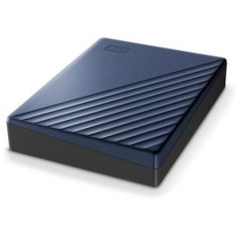 Western Digital My Passport Ultra Disco Duro Externo Portátil 4TB USB-C USB 3.0 con Cifrado AES 256-bit para Windows Azul Negro