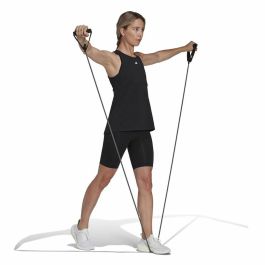 Camiseta de Manga Corta Mujer Adidas Studio Negro