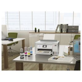 Epson EcoTank ET-2856 Impresora Multifunción A4, Wi-Fi, Inyección de Tinta a Color, Depósito de Tinta
