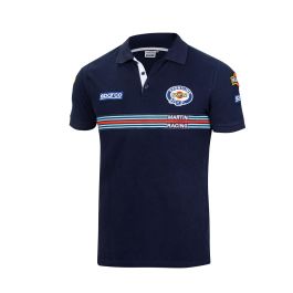 Polo de Manga Corta Sparco Martini Racing XL Azul marino Precio: 79.88999953. SKU: S3721279