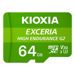 KIOXIA EXCERIA HIGH ENDURANCE G2 64 GB MicroSD UHS-I Clase 10 para Dashcam y Vigilancia Precio: 24.50000014. SKU: B1JAN37C5M