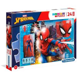 CLEMENTONI Puzzle Maxi Spiderman Marvel 24 Piezas 62x42cm