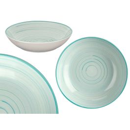 Plato Hondo 21 Cm Espiral Azul Vessia (36 Unidades) Precio: 76.4999994. SKU: B187GR2QTT