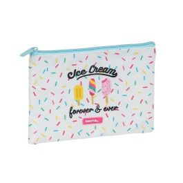 Safta Bolso de Verano Ice Cream Infantil | Edad 3 Años | Color Turquesa | Material Algodón