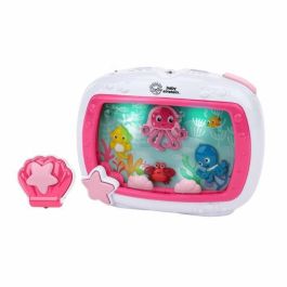 Baby Einstein BAB0074451174283 Luz de Noche para Bebé Sueños Marinos Rosas, 25 min de luz, sonido, música y océano, con control remoto
