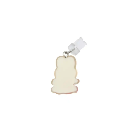 Wondee Charm Funny Protege y Decora tu Móvil con Conejito Blanco, Protege Puerto de Carga Tipo-C/Lightning del Polvo, Accesorio y Charm para Smartphone, Blanco
