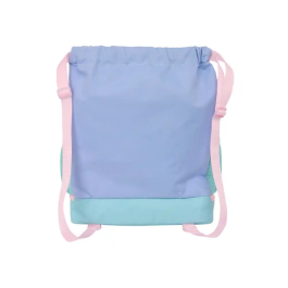 Bolsa Mochila con Cuerdas Munich Mellow Azul Rosa Celeste 35 x 40 x 1 cm