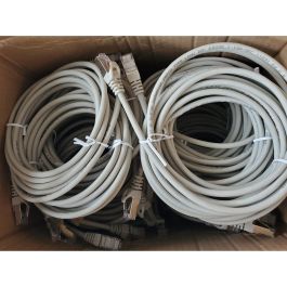 EQUIP 635501 Cable Patch Cat6 S/FTP 2xRJ45 2m Gris LSZH (34 Unidades)