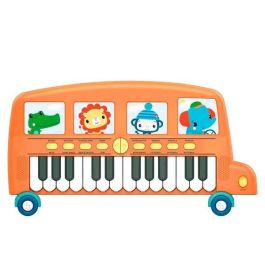 Fisher-Price Teclado Autobús Buslion, Juguete Musical para Niños a Partir de 3 Años, con Sonidos y Pilas LR6 Precio: 23.50000048. SKU: S2425071