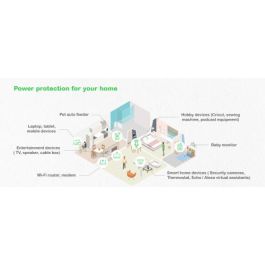 APC BE500G2-GR SAI con protección de sobrecarga, 300W