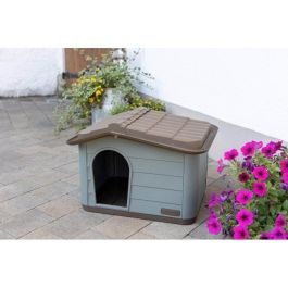 Kerbl KER4018653312025 Casa para gatos PAOLA Eco XL, 75x59x55 cm, Uso Interior/Exterior