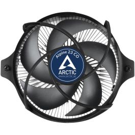 ARCTIC Alpine 23 CO Refrigerador de Aire para CPU AM4/AM5 | 24/7 Silencioso de Aluminio y Plástico Negro