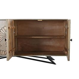 Buffet Tropical DKD Home Decor Gris Natural 45 x 74 x 177 cm