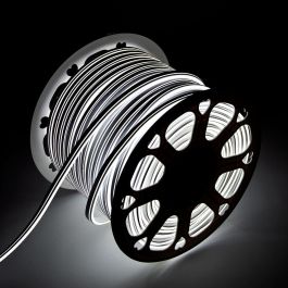 Tira LED Manguera "Neon Flex" 6W 6000ºK 220VAC 8x18mm Doble 120xSMD2835 6W/M x1M 40.000H  [HO-NSPVC8x16DOY220CW] Precio: 2.50000036. SKU: 15096795038083