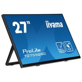 Monitor Iiyama 27" Ips Bonded Pcap 10P Touch, Mpp2.0 (Active Stylus) Supported, 2560X1440, Flat Bezel Free Glass Front, Hdmi, Displayport, 360Cd/M², Usb Hub 2X 3.2, Speakers, Bookstand (T2755QSC-B1) Monitor Iiyama 27" Ips Bonded Pcap 10P Touch, Mpp2.0 (Active Stylus) Supported, 2560X1440, Flat Bezel Free Glass Front, Hdmi, Displayport, 360Cd/M², Usb Hub 2X 3.2, Speakers, Bookstand (T2755QSC-B1)