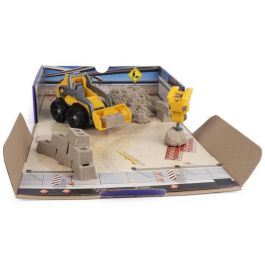 Kinetic Sand KIN0778988543641 Set de Construcción de Arena Cinética – Excava y Demuele con 454g de Arena Natural
