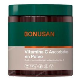 BONUSAN Vitamina C Ascorbatos Polvo 250g Sabor Naranja y Limón Sin Ácido Suave para Estómago Precio: 39.9899995. SKU: B1C69F66M8