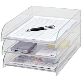 MAUL Bandeja de Cartas Acrílica Transparente DIN A4