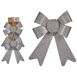 Set 2 Lazos Decorativo 15 X 17Cm Plata Krist+ (72 Unidades) Precio: 110.49999994. SKU: B14ZV4T2T7