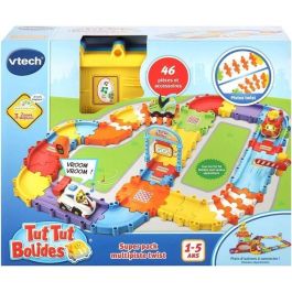 Vtech Tut Tut Bólides Super Multipista Twist Pack - Pistas Giratorias para Conectar Mundos Tut Tut Adventures