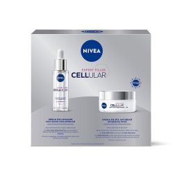 Nivea Cellular Expert Filler Crema de Día FP30 Estuche 2 Piezas con Ácido Hialurónico y Fólico para Firmeza y Reducción de Arrugas