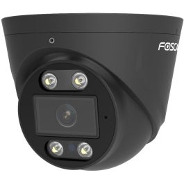 Foscam FNA108E-T4-2T Set de Cámara de Vigilancia con 4 Cámaras y Grabador 4K Negro