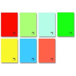 Libreta Pacsa Escolar Gofrada A5+ 48H 70G Cuadric.4X4 Surtido (7 Col.) 10 unidades Precio: 11.99000011. SKU: B126V8MEL6
