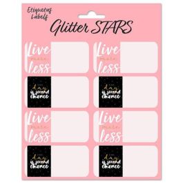 Etiqueta Escolar Erik 15,8X20 Glitter Stars Etiqueta Escolar Erik 15,8X20 Glitter Stars Precio: 1.49999949. SKU: B19W69X38J