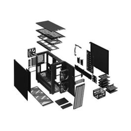 Fractal Design Define 7 Caja PC Midi Tower Negra ATX, micro ATX, Micro-ITX