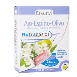 Nutrabasics - Ajo - Espino - Olivo, 60 Perlas Precio: 11.99. SKU: B13ACJ73EE