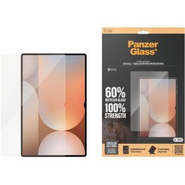 PanzerGlass Protector de Pantalla Vidrio Templado para Samsung Galaxy Tab S8/S9/S10 Ultra - Transparente, Resistente a Rayones y Golpes