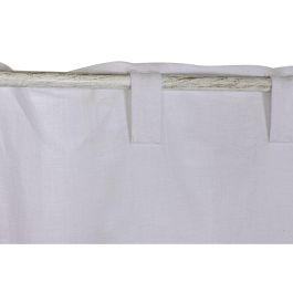 Cortina Cottage DKD Home Decor Blanco Roto 260 x 140 cm