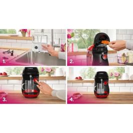 Cafetera multibebidas - BOSCH - TASSIMO - T10 Happy red - 1400 W Cafetera multibebidas - BOSCH - TASSIMO - T10 Happy red - 1400 W