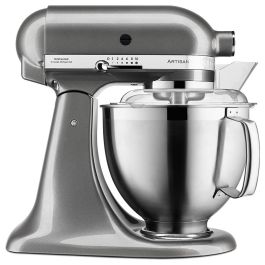 KitchenAid 5KSM185PSEMS Batidora de Varillas de 4.8L, Plata Medallion Silver