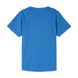 Camiseta de Manga Corta Infantil The Avengers Azul