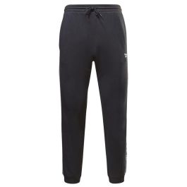 Pantalón Largo Deportivo Reebok Ri Tape Jogger Negro Hombre
