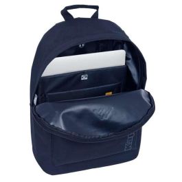 Mochila para portatil 14,1" kappa basics "azul marino" 31x41x16 cm